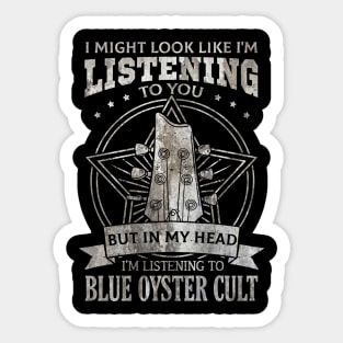 Blue öyster Cult Sticker